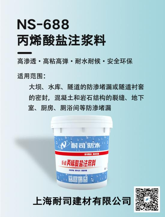 耐司NS-688丙烯酸盐灌浆料
