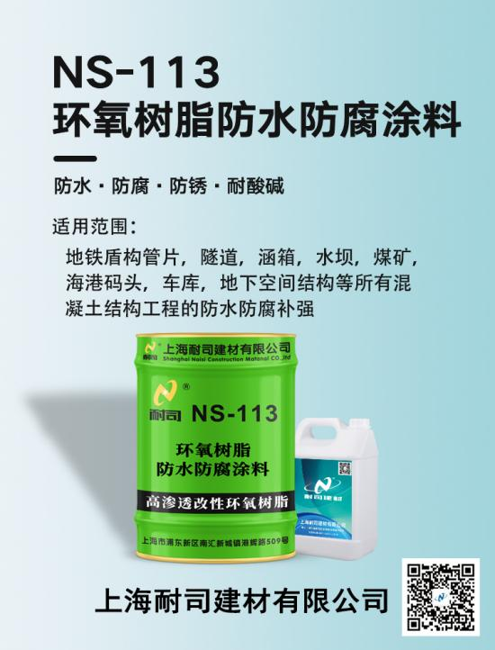 NS-113高渗透改性环氧树脂防水防腐涂料