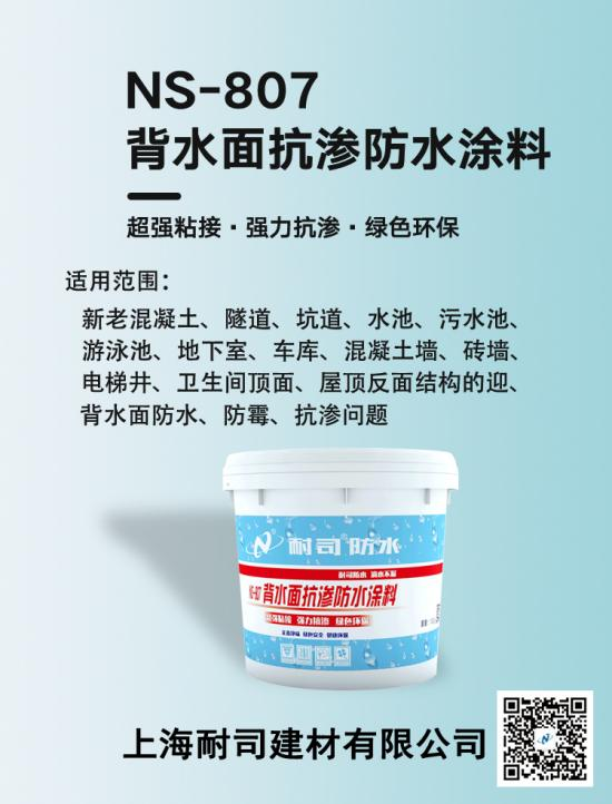 NS-807背水面抗渗防水涂料